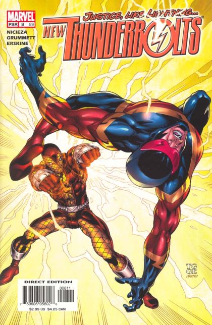 Thunderbolts, Vol. 1 A Shock To The System |  Issue#89 | Year:2005 | Series: Thunderbolts | Pub: Marvel Comics |