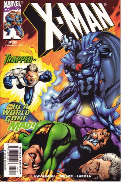 X-Man Greyville |  Issue#56A | Year:1999 | Series: X-Men | Pub: Marvel Comics | Direct Edition