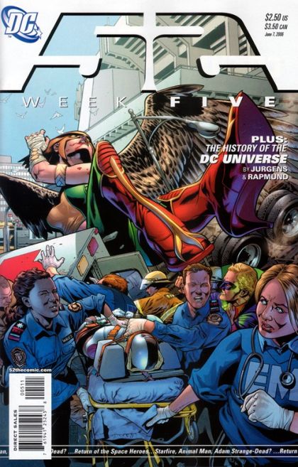 52 52 - The History of The DCU, Stars in Their Courses |  Issue#5A | Year:2006 | Series:  | Pub: DC Comics | J.G. Jones Regular