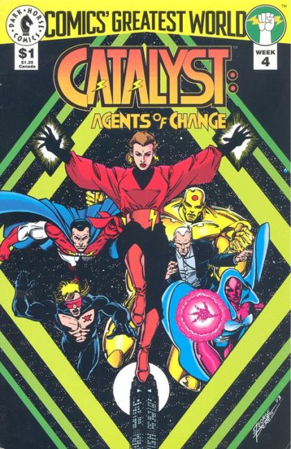 Comics' Greatest World: Golden City Golden City, Week 4: Catalyst - Agents of Change |  Issue#4 | Year:1993 | Series: Comics' Greatest World | Pub: Dark Horse Comics |