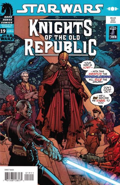 Star Wars: Knights of the Old Republic Daze of Hate, Part 1 |  Issue#19A | Year:2007 | Series: Star Wars - Expanded Universe | Pub: Dark Horse Comics | Chris Warner Regular