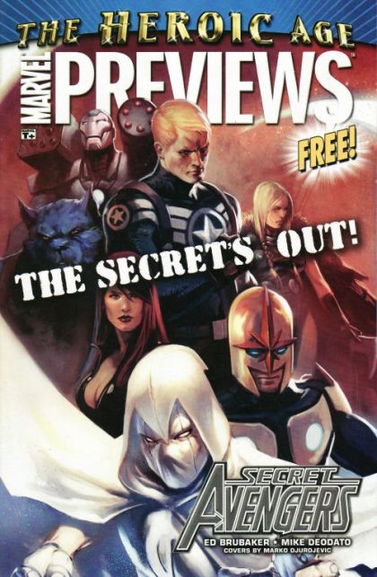 Heroic Age: Previews The Heroic Age |  Issue#1 | Year:2010 | Series:  | Pub: Marvel Comics |