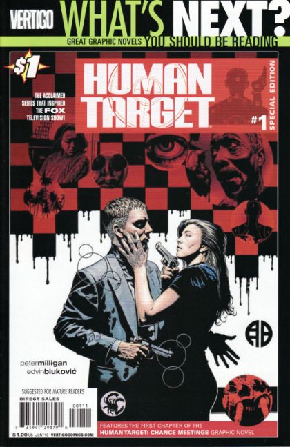 Human Target, Vol. 2  |  Issue#1B | Year:2010 | Series: Human Target | Pub: DC Comics | Special Edition