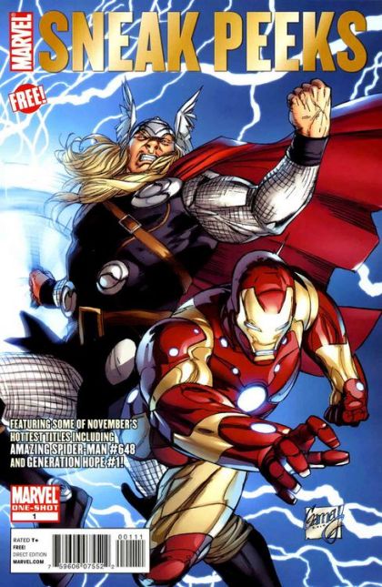 Marvel Sneak Peeks  |  Issue#1 | Year:2010 | Series:  | Pub: Marvel Comics | 40483