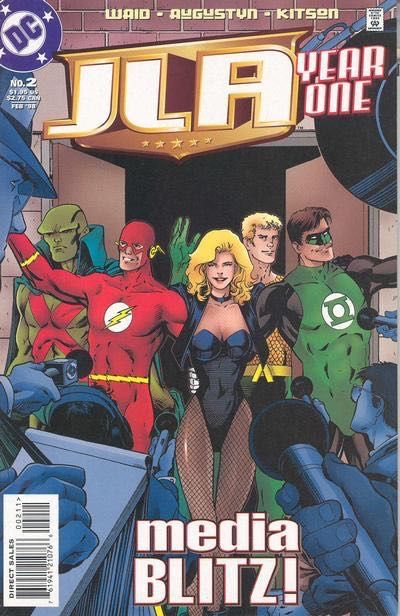 JLA: Year One Group Dynamic |  Issue#2 | Year:1997 | Series: JLA | Pub: DC Comics | Barry Kitson Regular Cover