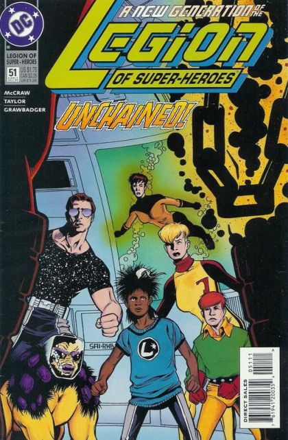 Legion of Super-Heroes, Vol. 4 A Lil' Legion Adventure |  Issue#51 | Year:1993 | Series: Legion of Super-Heroes | Pub: DC Comics |