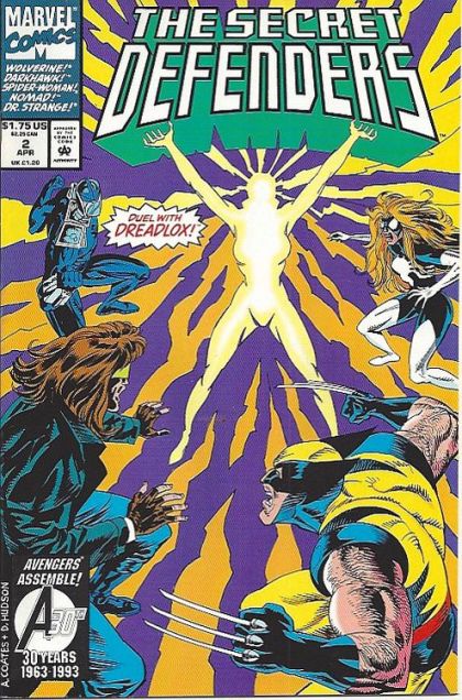 The Secret Defenders Second Chance |  Issue#2A | Year:1993 | Series:  | Pub: Marvel Comics |
