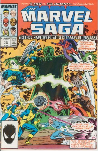 The Marvel Saga  |  Issue#18A | Year:1987 | Series:  | Pub: Marvel Comics | Direct Edition