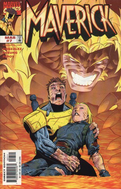 Maverick Desperate Moments |  Issue#7A | Year:1998 | Series:  | Pub: Marvel Comics | Direct Edition