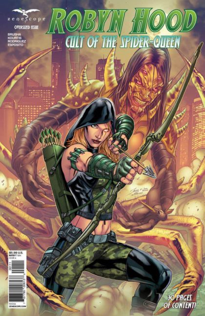 Robyn Hood: Cult Of The Spider  |  Issue#1A | Year:2021 | Series: Robyn Hood | Pub: Zenescope Ent. | Igor Vitorino Regular