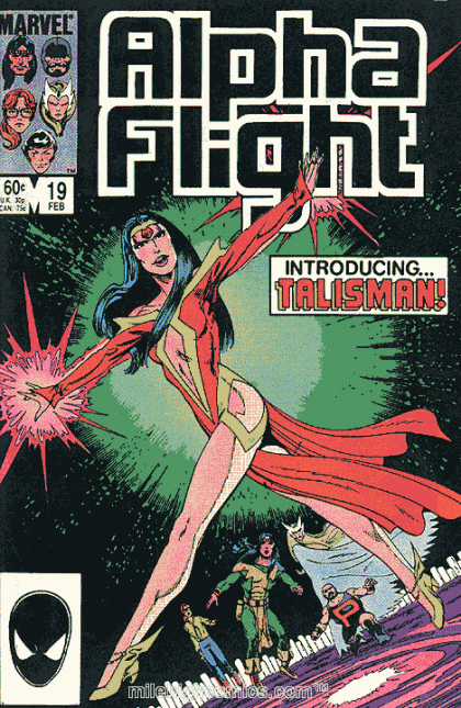 Alpha Flight, Vol. 1 Turn Again, Turn Again, Time in Thy Flight... |  Issue#19A | Year:1985 | Series: Alpha Flight | Pub: Marvel Comics | Direct Edition