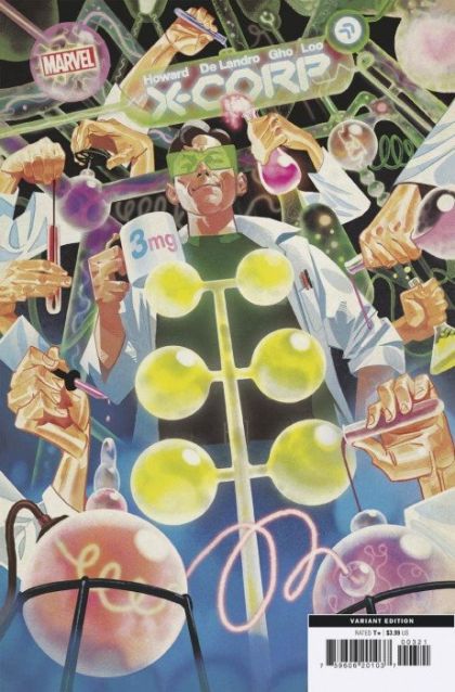 X-Corp, Vol. 1 The Madrox Workflow |  Issue#3B | Year:2021 | Series:  | Pub: Marvel Comics | Variant Mike Del Mundo Cover