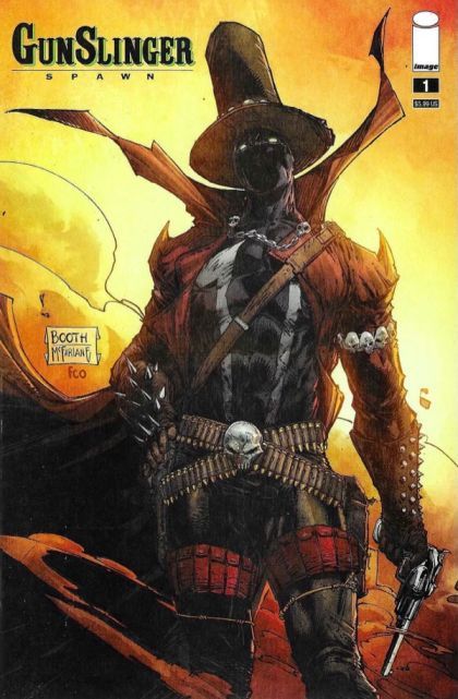 Gunslinger Spawn  |  Issue#1A | Year:2021 | Series: Spawn | Pub: Image Comics | Brett Booth Regular