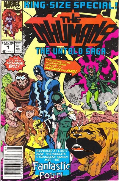 The Inhumans: The Untold Saga Rememberances of Revolutions Past |  Issue