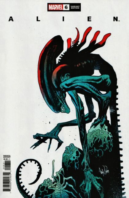 Alien, Vol. 2 (Marvel Comics) Icarus, Icarus |  Issue#6C | Year:2023 | Series:  | Pub: Marvel Comics | James Harren Cover