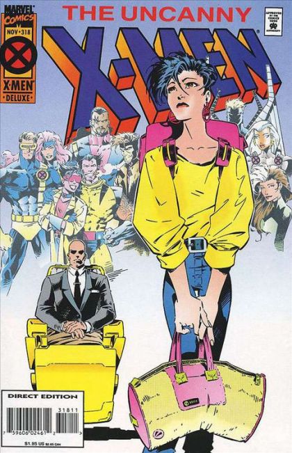 Uncanny X-Men, Vol. 1 Moving Day |  Issue#318A | Year:1994 | Series: X-Men | Pub: Marvel Comics | Deluxe