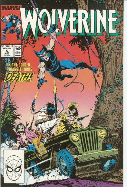 Wolverine, Vol. 2 Hunter's Moon |  Issue#5A | Year:1988 | Series: Wolverine | Pub: Marvel Comics |