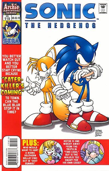 Sonic the Hedgehog, Vol. 2  |  Issue#119 | Year:2003 | Series: Sonic The Hedgehog | Pub: Archie Comic Publications |