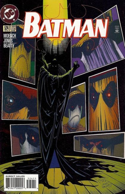 Batman, Vol. 1 Scarecrow, Part 2: Haunted Houses of the Head |  Issue#524A | Year:1995 | Series: Batman | Pub: DC Comics | Direct Edition