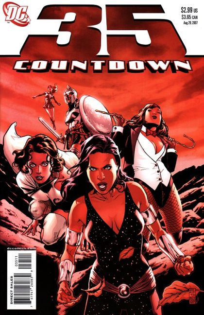Countdown Countdown - Girls Just Wanna Have Fun / The Origin of Parallax |  Issue#35 | Year:2007 | Series: Countdown | Pub: DC Comics |