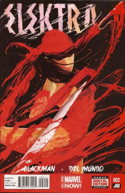 Elektra, Vol. 3 Bloodlines |  Issue#2A | Year:2014 | Series:  | Pub: Marvel Comics | Mike Del Mundo Regular
