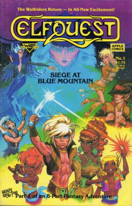 Elfquest: Siege at Blue Mountain  |  Issue#1 | Year:1987 | Series:  | Pub: WaRP Graphics |