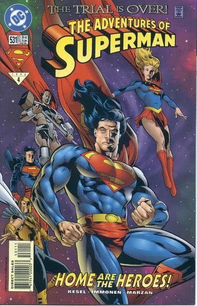 The Adventures of Superman Justice |  Issue#531A | Year:1995 | Series: Superman | Pub: DC Comics | Direct Edition
