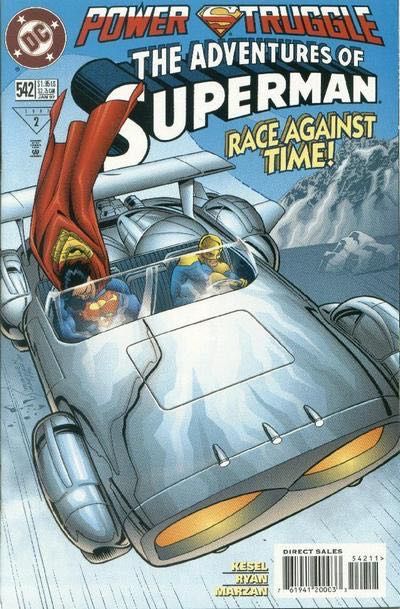 The Adventures of Superman Power Trip |  Issue#542A | Year:1996 | Series: Superman | Pub: DC Comics | Direct Edition