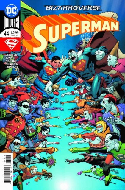 Superman, Vol. 4 Bizarroverse, Part Three |  Issue#44A | Year:2018 | Series: Superman | Pub: DC Comics | Patrick Gleason Regular