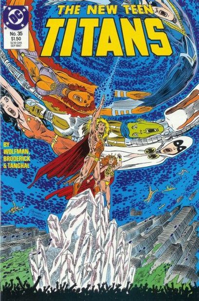 The New Teen Titans, Vol. 2 Crystal Chaos |  Issue
