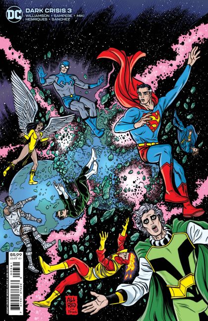 Dark Crisis, Vol. 1 Dark Crisis - Chapter Three: Boot Camp |  Issue#3F | Year:2022 | Series:  | Pub: DC Comics | Michael Allred Homage Card Stock Cover