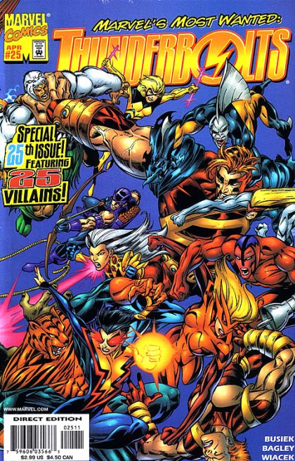 Thunderbolts, Vol. 1 Saving the World! |  Issue#25 | Year:1999 | Series: Thunderbolts | Pub: Marvel Comics |