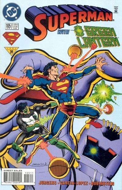 Superman, Vol. 2 Misperceptions |  Issue#105A | Year:1995 | Series: Superman | Pub: DC Comics | Direct Edition
