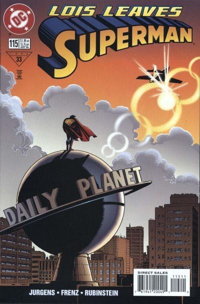 Superman, Vol. 2 Love Hurts |  Issue#115A | Year:1996 | Series: Superman | Pub: DC Comics | Direct Edition