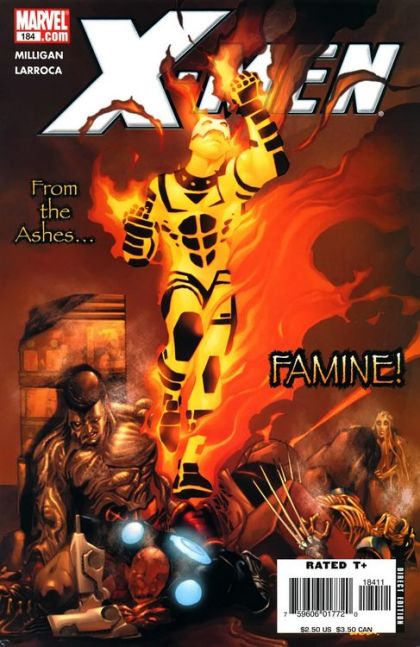 X-Men, Vol. 1 The Blood of Apocalypse, Part Three: War--What is it Good For? |  Issue#184A | Year:2006 | Series: X-Men | Pub: Marvel Comics | Salvador Larroca Regular