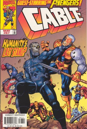Cable, Vol. 1 Sign of the End Times, Part 2: God's Fingerprints |  Issue#67A | Year:1999 | Series:  | Pub: Marvel Comics | Direct Edition