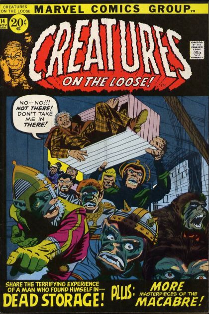 Creatures on the Loose  |  Issue#14 | Year:1971 | Series:  | Pub: Marvel Comics |