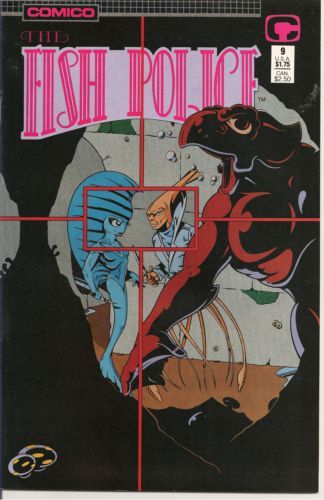 Fish Police, Vol. 2  |  Issue#9 | Year:1988 | Series:  | Pub: Comico |