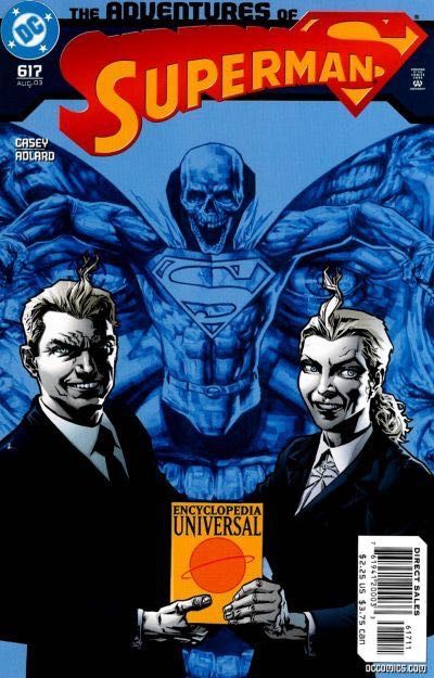 The Adventures of Superman Rather, Rinse, Repeat |  Issue#617A | Year:2003 | Series: Superman | Pub: DC Comics | Direct Edition