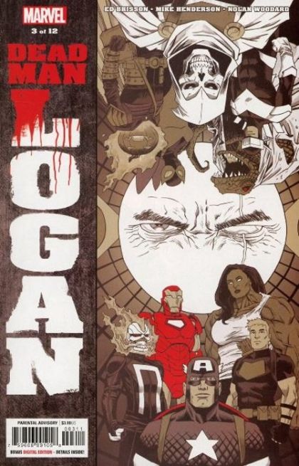 Dead Man Logan Sins of the Father, Part 3 |  Issue#3A | Year:2019 | Series:  | Pub: Marvel Comics | Regular Declan Shalvey Cover