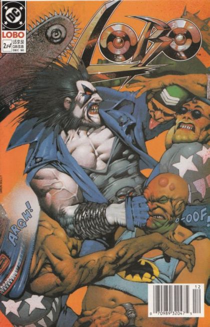 Lobo, Vol. 1 The Last Czarnian |  Issue#2B | Year:1990 | Series: Lobo | Pub: DC Comics | Newsstand Edition