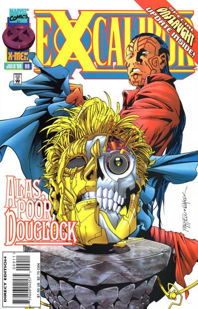 Excalibur, Vol. 1 Onslaught - Fire With Fire |  Issue#99A | Year:1996 | Series: Excalibur | Pub: Marvel Comics | Direct Edition