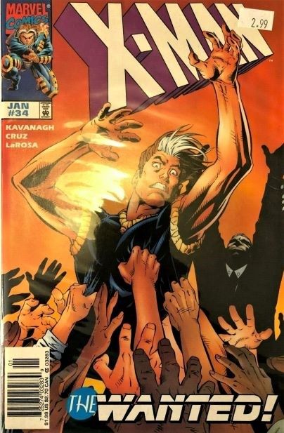 X-Man Messiah Complex, Part 1 |  Issue#34B | Year:1997 | Series: X-Men | Pub: Marvel Comics