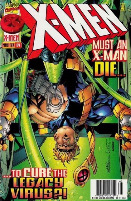 X-Men, Vol. 1 Games of Deceit & Death, Part 3 |  Issue#64B | Year:1997 | Series: X-Men | Pub: Marvel Comics | Newsstand Edition