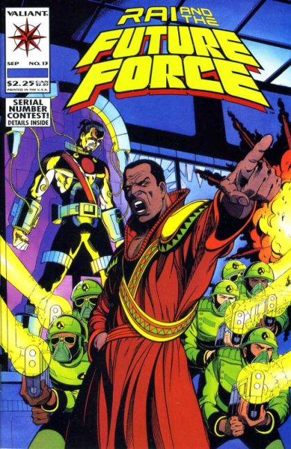 Rai, Vol. 1 Acts Of Betrayal |  Issue#13 | Year:1993 | Series: Rai | Pub: Valiant Entertainment |