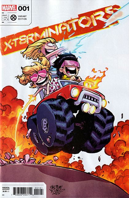 X-Terminators, Vol. 2 This Book is Gleefully Transgressive |  Issue#1F | Year:2022 | Series:  | Pub: Marvel Comics | Skottie Young Variant