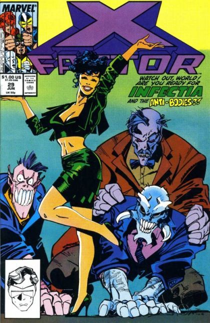 X-Factor, Vol. 1 Fame! |  Issue#29A | Year:1988 | Series: X-Factor | Pub: Marvel Comics | Direct Edition