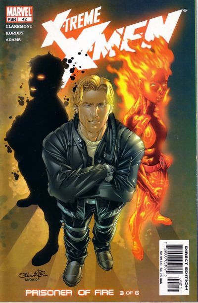 X-Treme X-Men, Vol. 1 Prisoner Of Fire |  Issue#42A | Year:2004 | Series: X-Men | Pub: Marvel Comics | Direct Edition