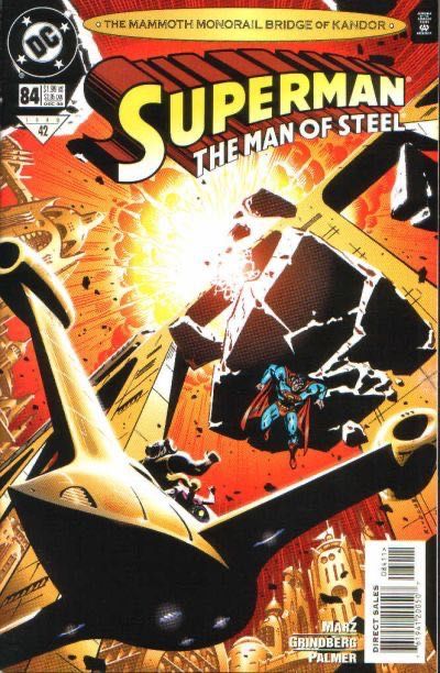 Superman: The Man of Steel The City Within |  Issue#84A | Year:1998 | Series: Superman | Pub: DC Comics | Direct Edition