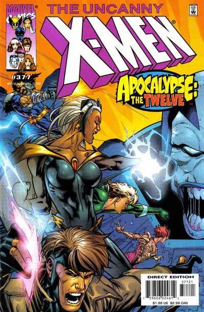Uncanny X-Men, Vol. 1 Apocalypse: The Twelve - Part 5: The End Of The World As We Know It |  Issue#377C | Year:1999 | Series: X-Men | Pub: Marvel Comics | Leinil Francis Yu 1:4 Variant Cover